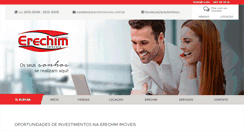 Desktop Screenshot of erechimimoveis.com.br